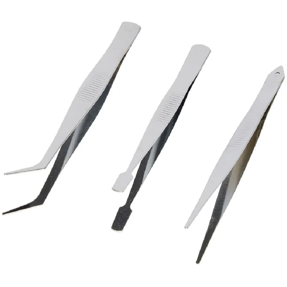 Outlet Gifi Lot de 3 pinces de précision en fer