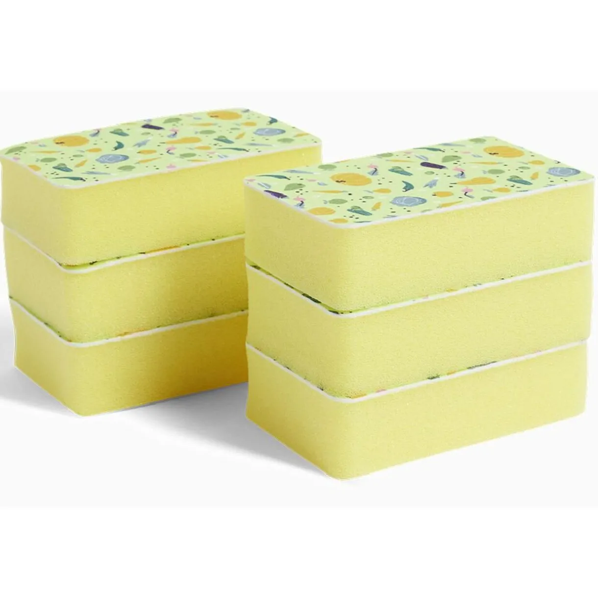 Nettoyage Et Entretien|Gifi Lot de 6 éponges de bain exfoliantes