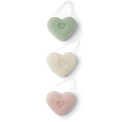 Sale Gifi Lot de 3 éponges konjac coeur - 3 modèles