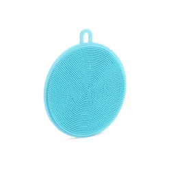 Nettoyage Et Entretien|Gifi Lot de 2 éponges silicone jaune et bleu 13x11,5cm