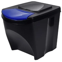 Nettoyage Et Entretien|Gifi Lot de 3 poubelles de tri 25L
