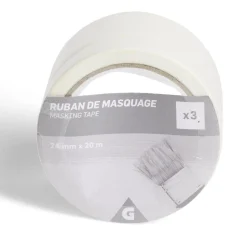 Sale Gifi Lot de 3 rubans de masquage 24mm 20m