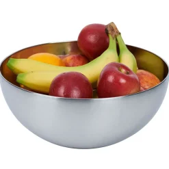 Lot de 3 saladiers en inox Ø18,7/23,6/28,5cm^Gifi New