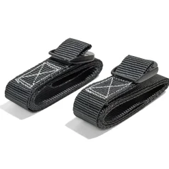 Gifi Lot de 2 sangles noires 120cm