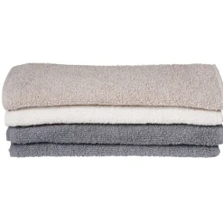 Gifi Lot de 4 serviettes de toilettes