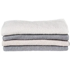 Gifi Lot de 4 serviettes de toilettes