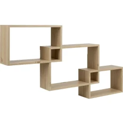 Rangement|Gifi Lot de 3 étagères rectangulaires en bois