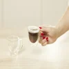 Lot de 2 tasses double paroi 80ml^Gifi Outlet