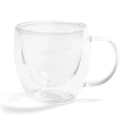 Lot de 2 tasses double paroi 80ml^Gifi Outlet