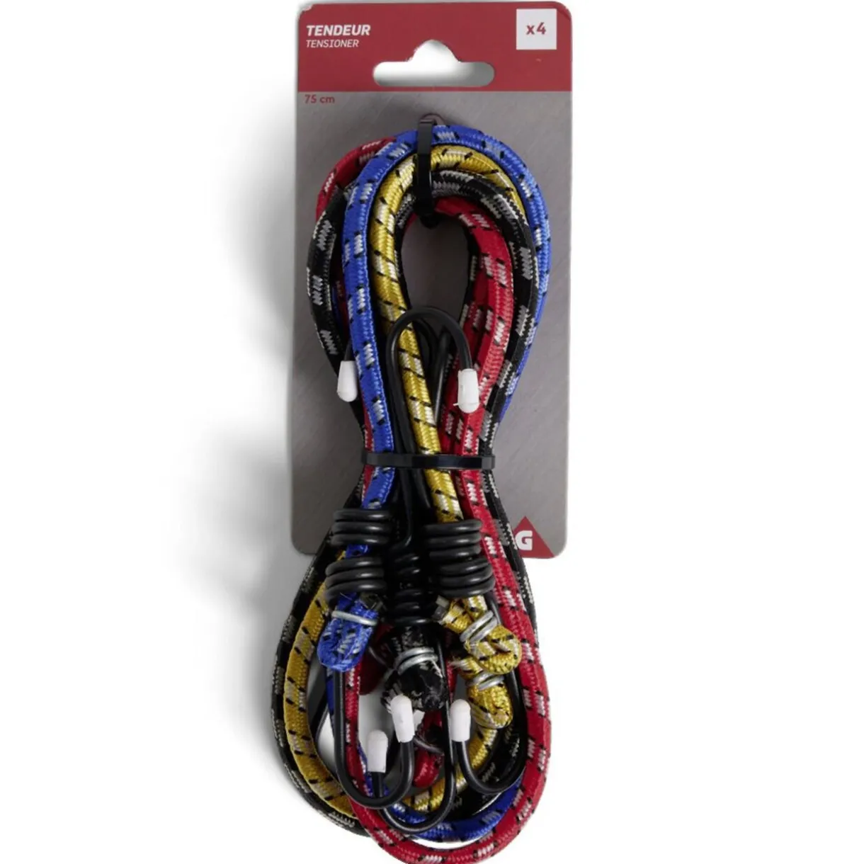 Outlet Gifi Lot de 4 tendeurs 75cm