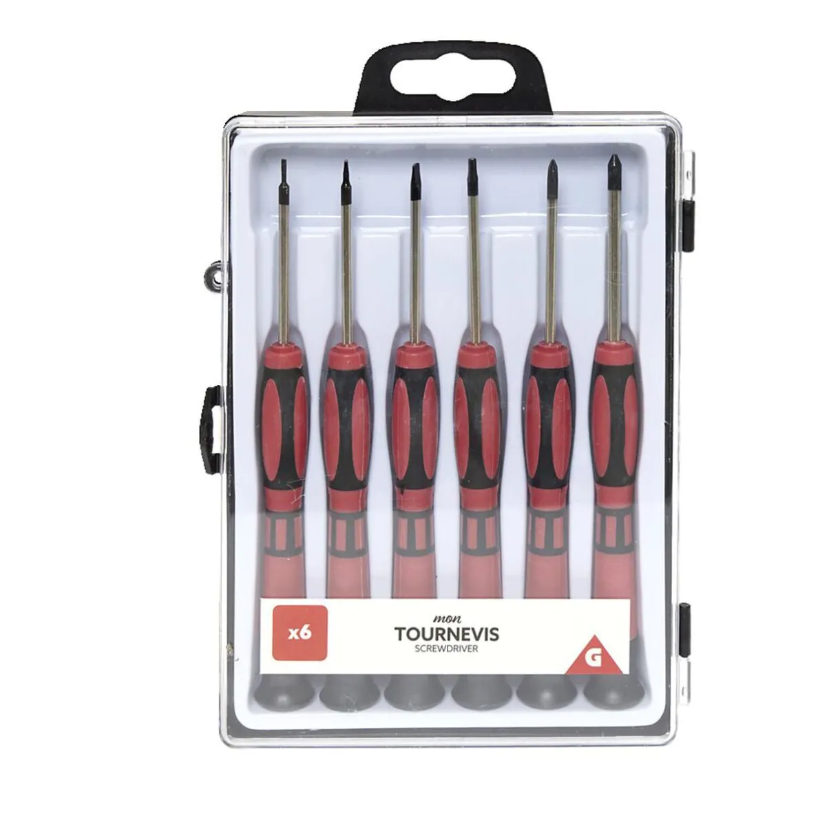 Best Gifi Lot de 6 tournevis et 1 clé allen