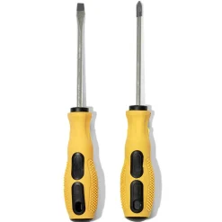 Best Gifi Lot de 2 tournevis noirs et jaunes