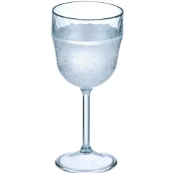 Lot de 4 verres à pied en plastique effet martelé^Gifi Sale