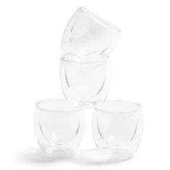Lot de 2 verres double paroi 80ml^Gifi Clearance