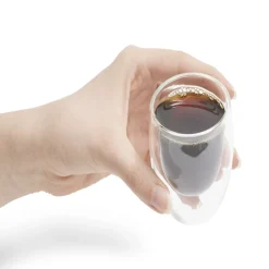 Lot de 2 verres double paroi 80ml^Gifi Clearance