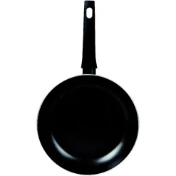 Lot poêle et wok anti-adhésif argenté^Gifi