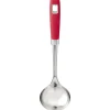 Louche inox manche en polypropylène rouge^Gifi Hot