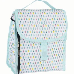 Lunch bag réfrigérant blanc et bleu motif ananas multicolore^Gifi Clearance