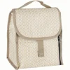 Lunch bag réfrigérant blanc écru motif macramé 2,3 L^Gifi Discount