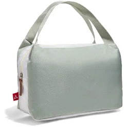 Lunch bag sac à repas vert pistache et beige - 25x14xH.16cm^Gifi Hot