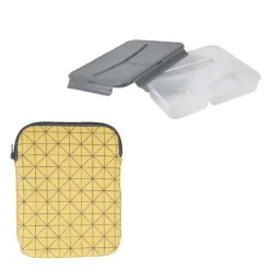 Lunch Box compartimentée avec sacoche de protection^Gifi Online