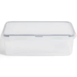 Lunch box 1,7L boîte alimentaire en plastique avec couvercle à clips^Gifi Outlet