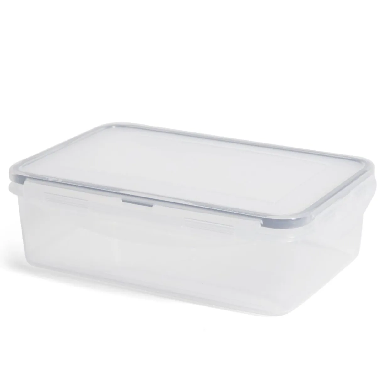 Lunch box 1,7L boîte alimentaire en plastique avec couvercle à clips^Gifi Outlet