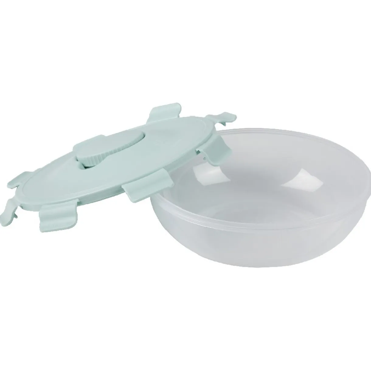 Lunch box ronde "My perfect lunch" bleu^Gifi Best