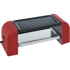 Machine à raclette Duo connectable verte 2 poêlons 450W^Gifi Hot