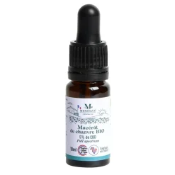 New Gifi Macérât de chanvre Bio huileux 5% CBD Full Spectrum 10ml