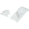 Mandoline multiusage 4 accessoires inox et plastique blanc^Gifi Clearance