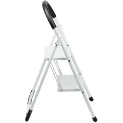 Discount Gifi Marche pied en métal à 2 marches