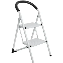 Outlet Gifi Marchepied pliant 2 marches blanc