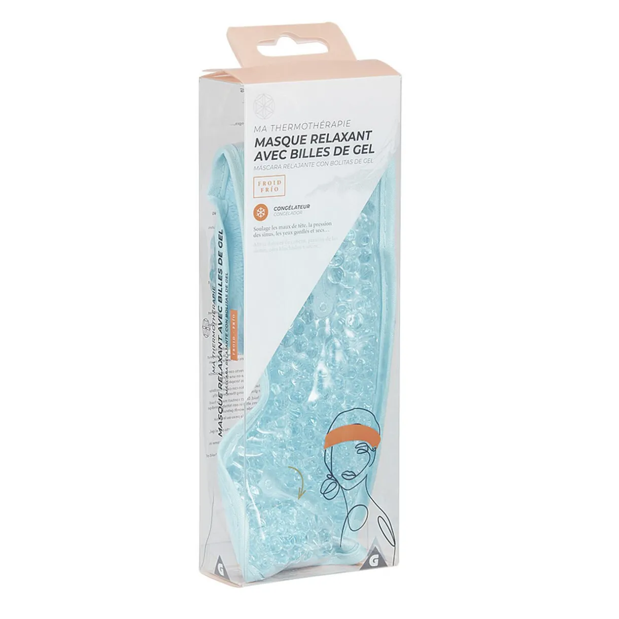 Online Gifi Masque relaxant avec billes de gel