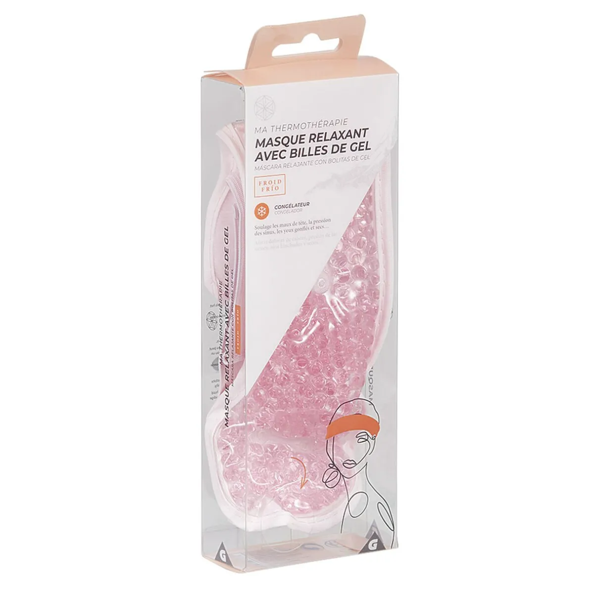 Online Gifi Masque relaxant avec billes de gel