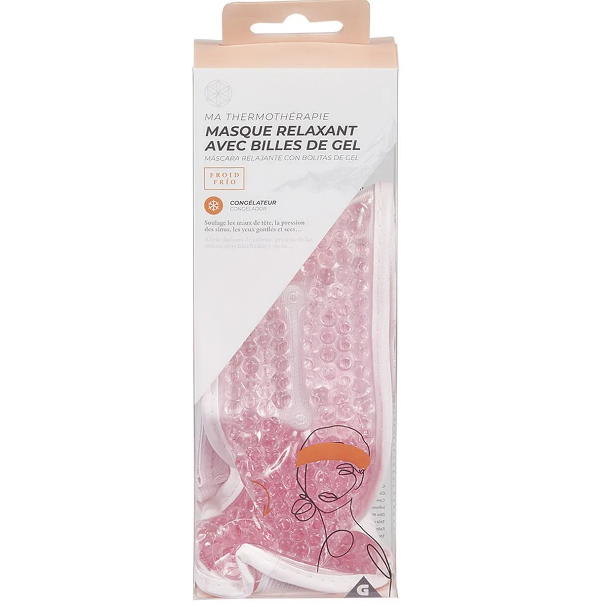 Online Gifi Masque relaxant avec billes de gel