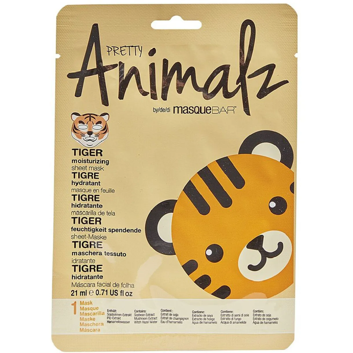 Gifi Masque soin visage décor Tigre 21ml