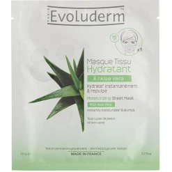 Sale Gifi Masque tissu Evoluderm hydratant aloe vera