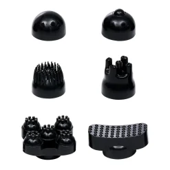 Clearance Gifi Masseur électrique 6 têtes interchangeables noir