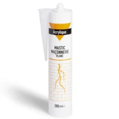 Sale Gifi Mastic maçonnerie en acrylique blanc 280ml