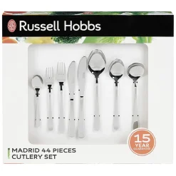 Menagère inox Russell Hobbs 6 personnes 44 pièces^Gifi Best