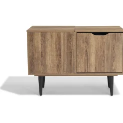 Rangement|Gifi Meuble à chaussures Fargo naturel et noir