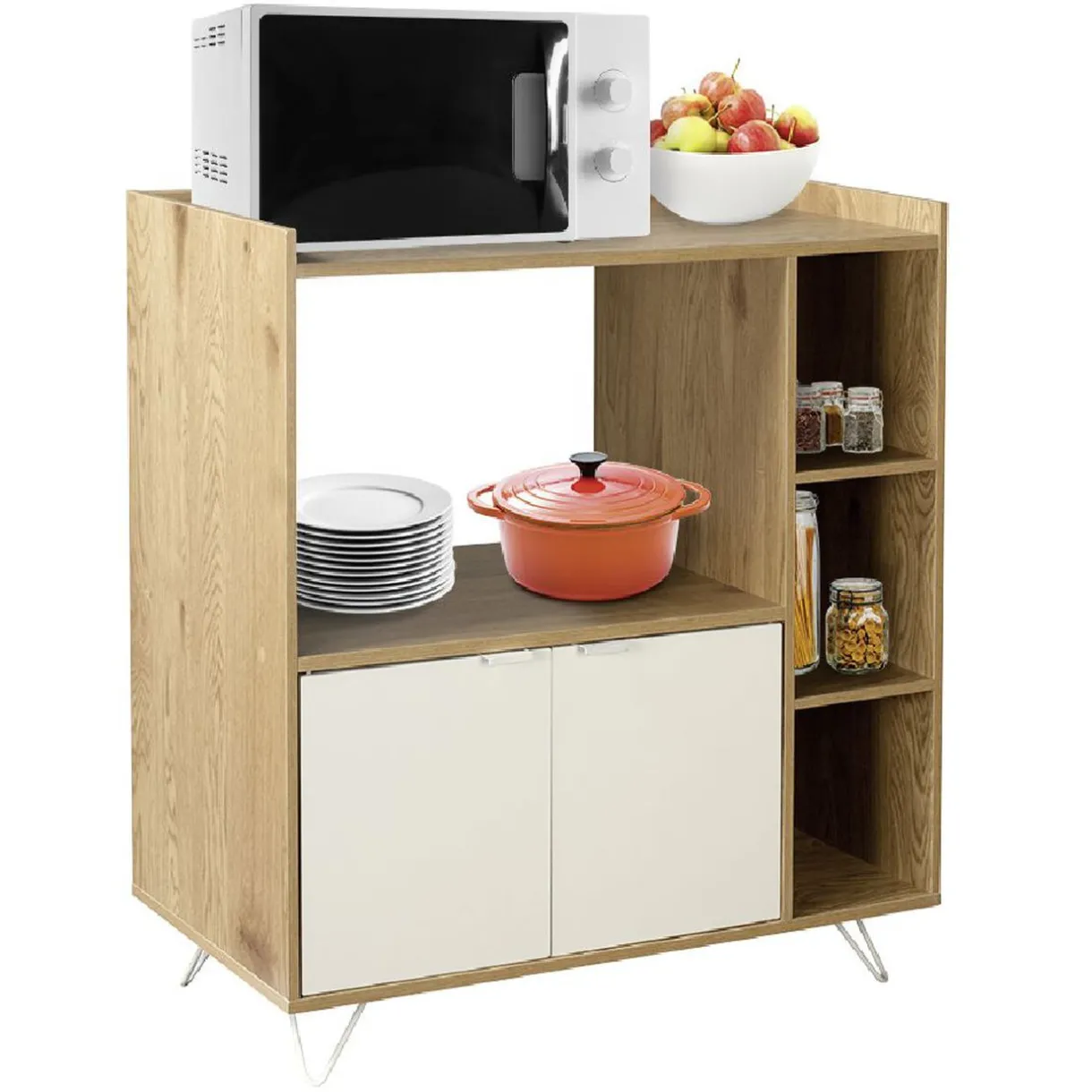 Meuble de cuisine Kitchen en bois^Gifi New