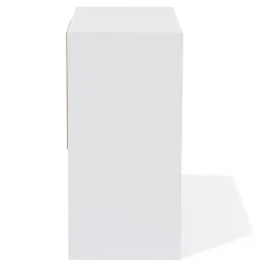 Rangement|Gifi Meuble de rangement Adam 4 cases Blanc 60x29,8xH60 cm
