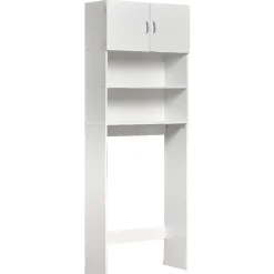 Rangement|Gifi Meuble de rangement pour buanderie bois blanc
