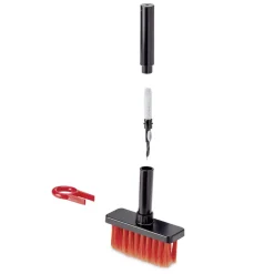 Nettoyage Et Entretien|Gifi Mini brosse de nettoyage 5en1 Homday Xpert pour clavier et écouteur