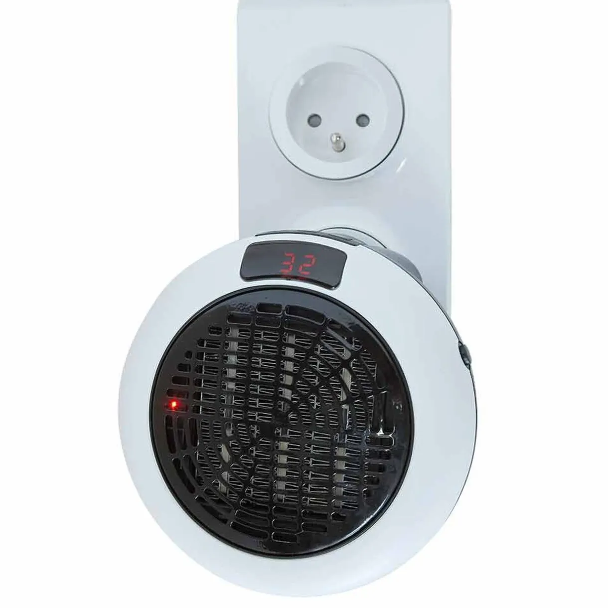 Hot Gifi Mini chauffage soufflant céramique pour prise secteur 600 W