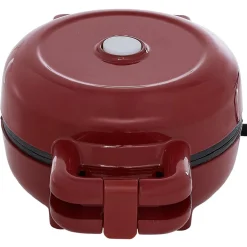 Mini gaufrier rouge 500-600W^Gifi Discount