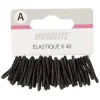 Best Gifi Mini élastique sans métal noir x40