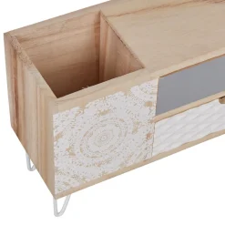 Rangement|Gifi Mini meuble de rangement 2 tiroirs collection Serenity